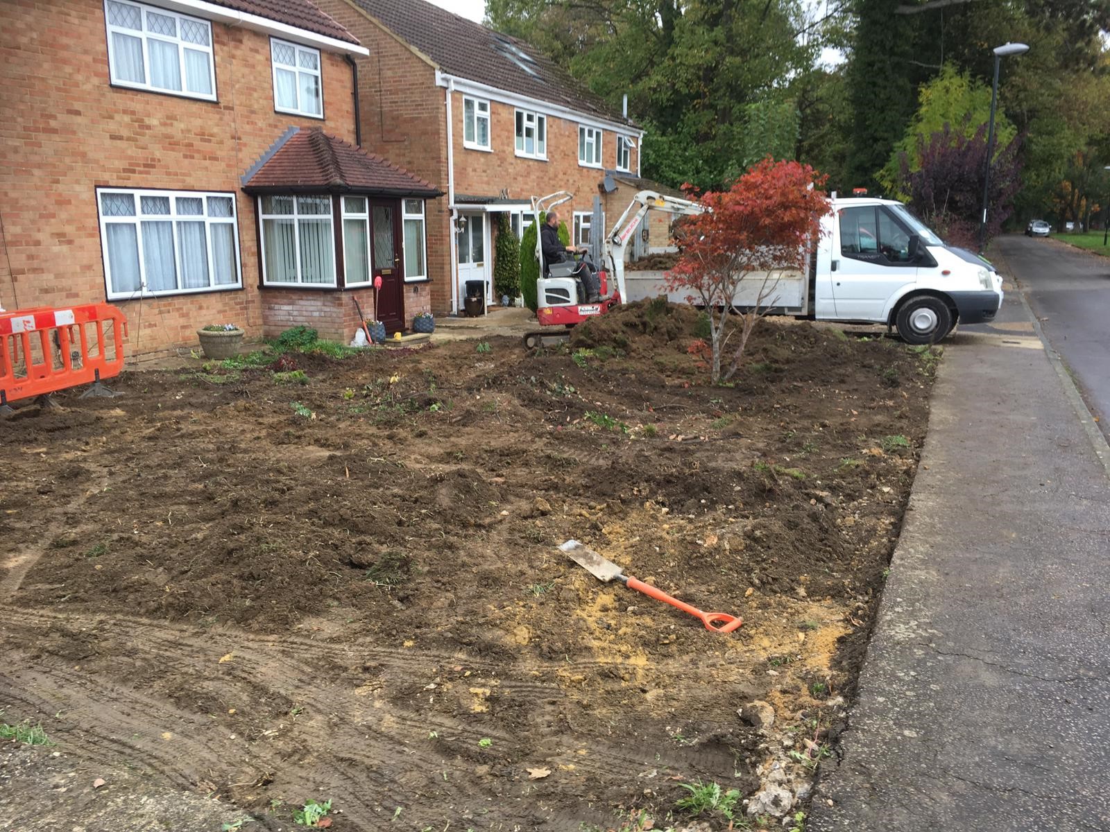 Landscaping – Before